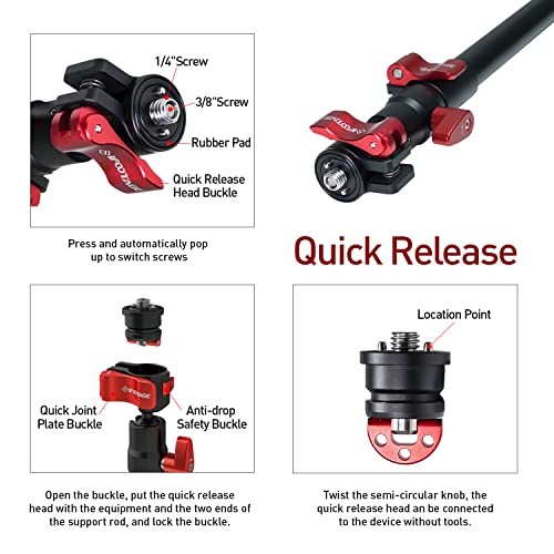 Spider Crab Quick Release Adapter ，Magic Arm Quick Release Mount MA-CSA