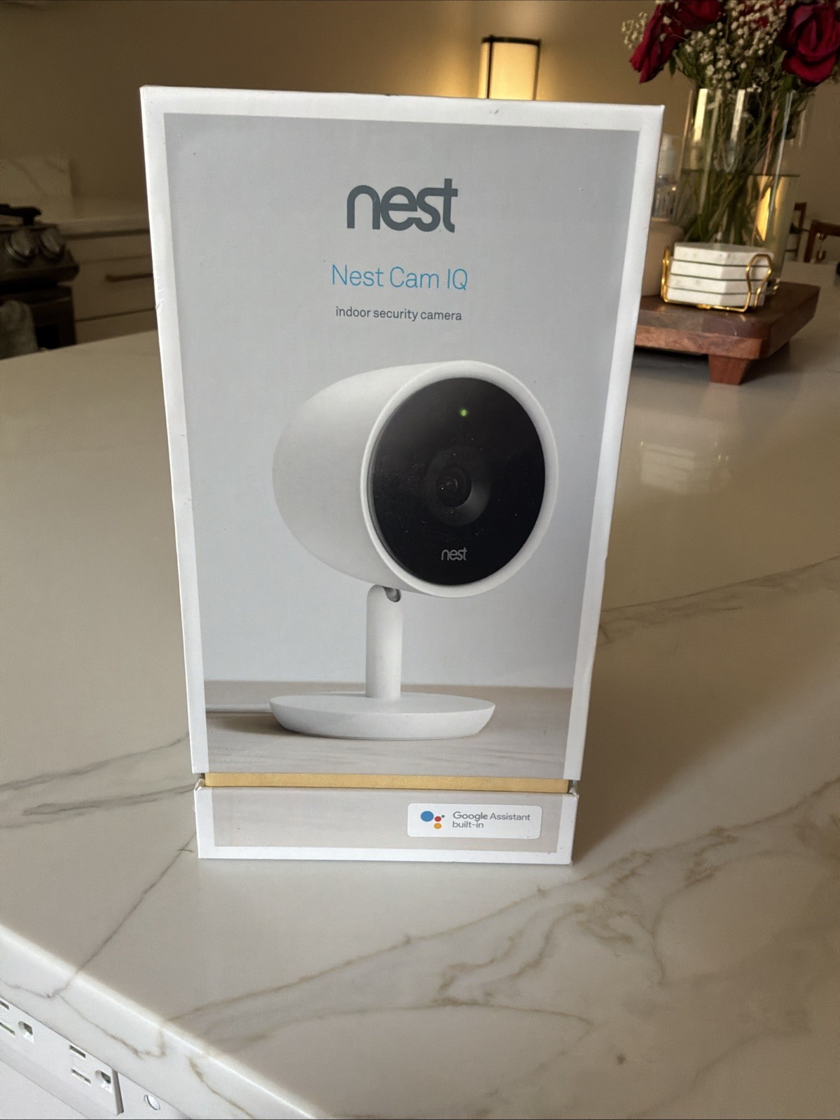 Google Nest Cam IQ Indoor NC3100US NEW Sealed Smart Security Camera 1080p