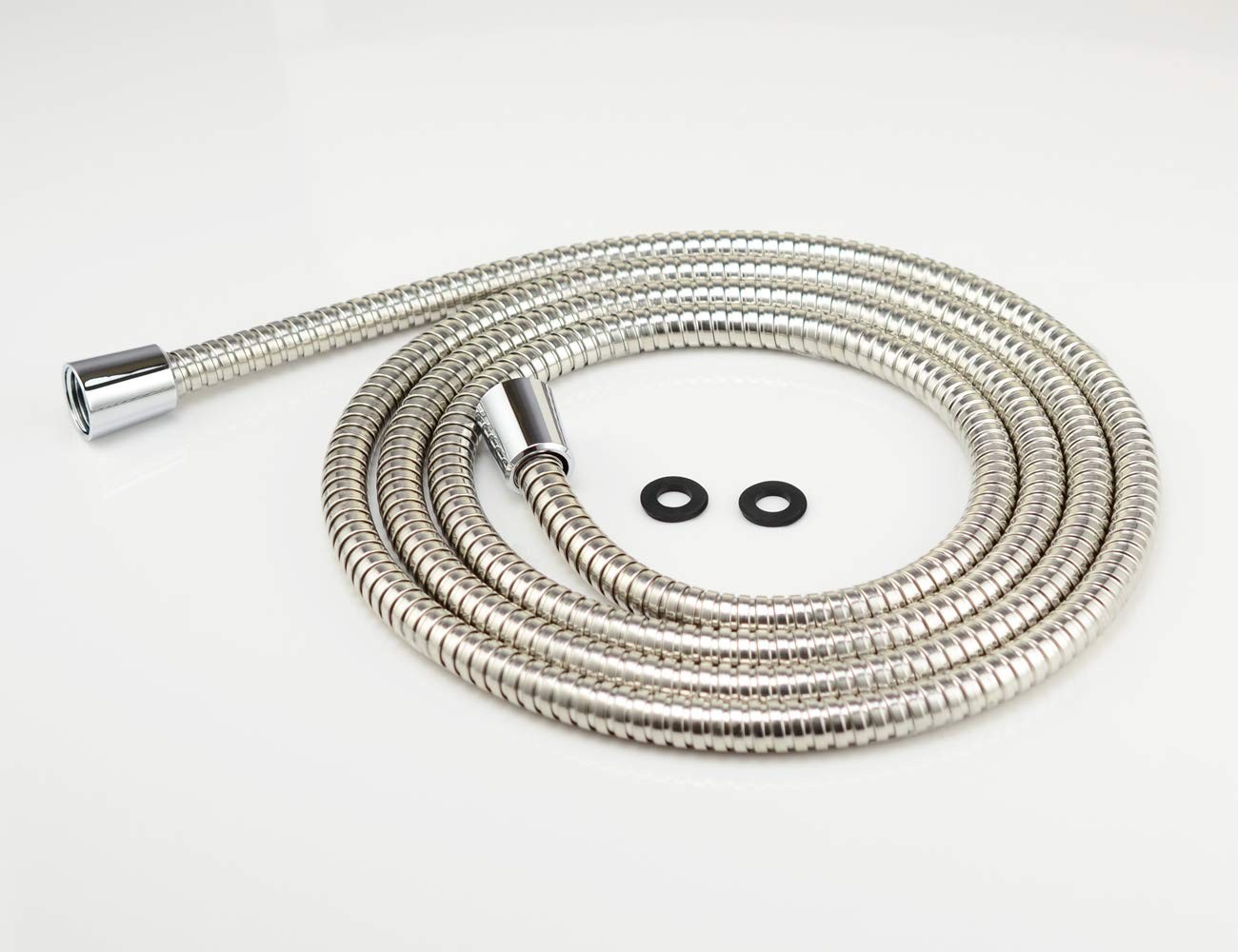 100 Inch Shower Hose, Universal Handheld Showerhead Hose Made of Stainless St...