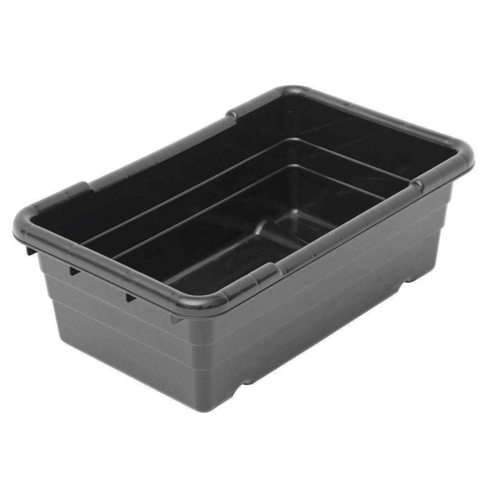 Black Plastic Nest and Stack Lug - 25"L x 16"W x 8 1/2"D