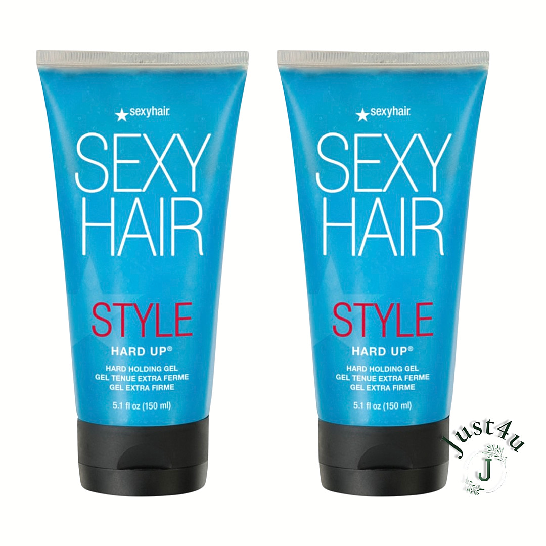 Style Sexy Hair Hard Up Gel, 5.1 oz (2pack)