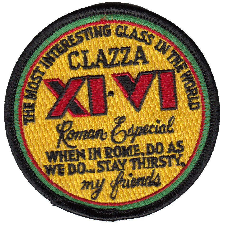VFA-106 GLADIATORS CLAZZA XI-VI CIRCLE PATCH