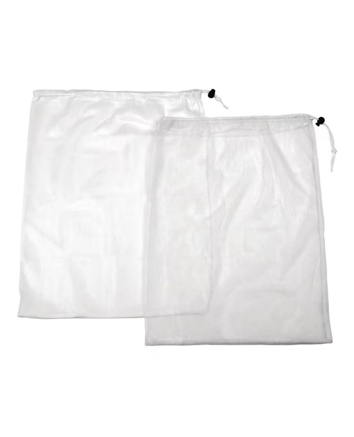 1 - Pack of 2 HDX Leaf Vacuum Bag Mesh Drawstring 19.25in x 14.25in for  Vacuums