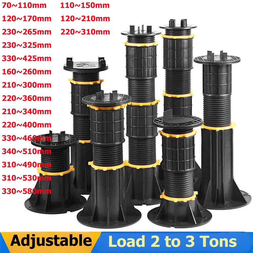 Adjustable Center Support Leg, Slat Heavy for Bed Frame Cabinet Wooden Furniture