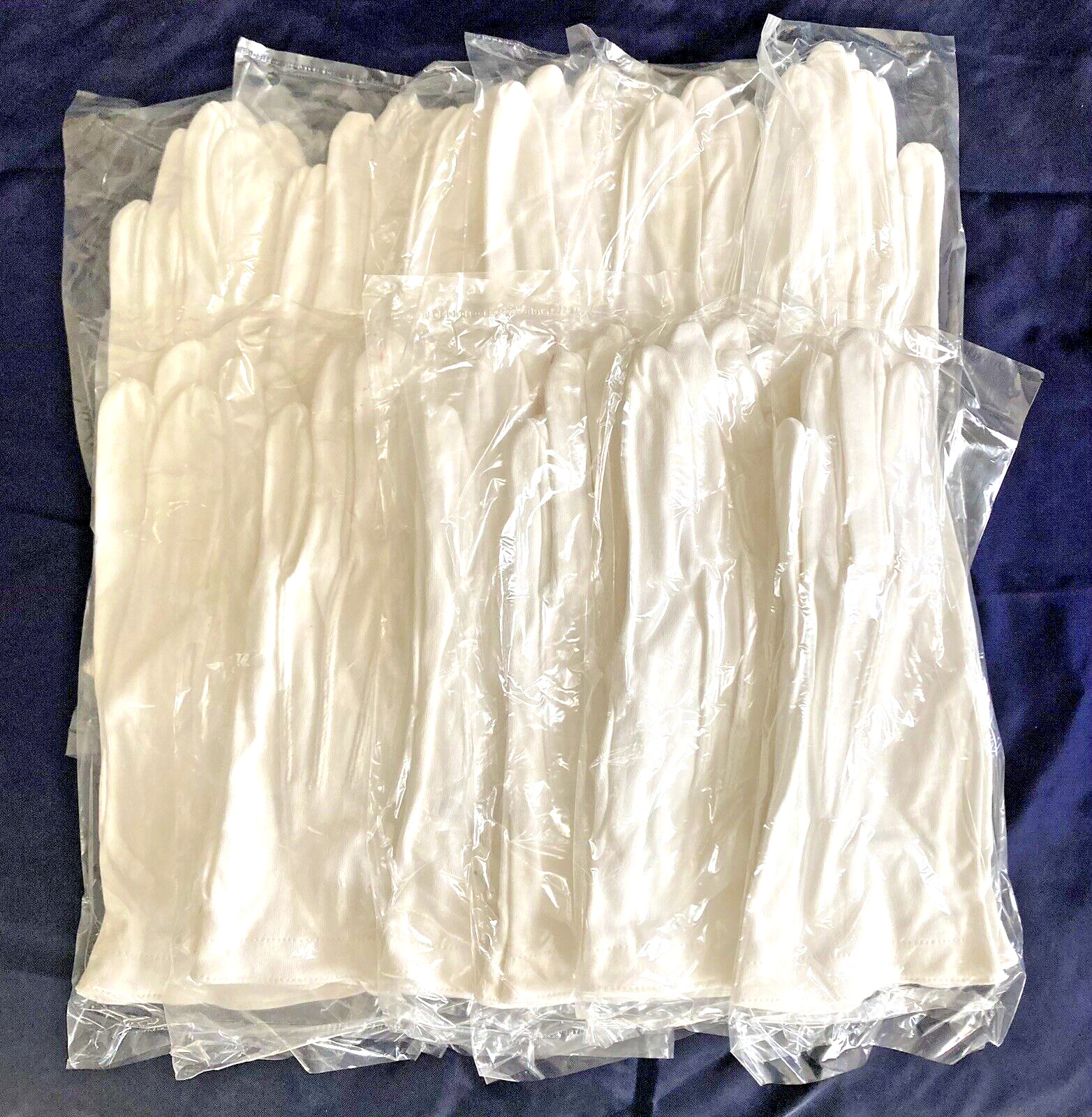 12 Pairs White Class A Dress Uniform Gloves Band Parade Honor Fireman Police