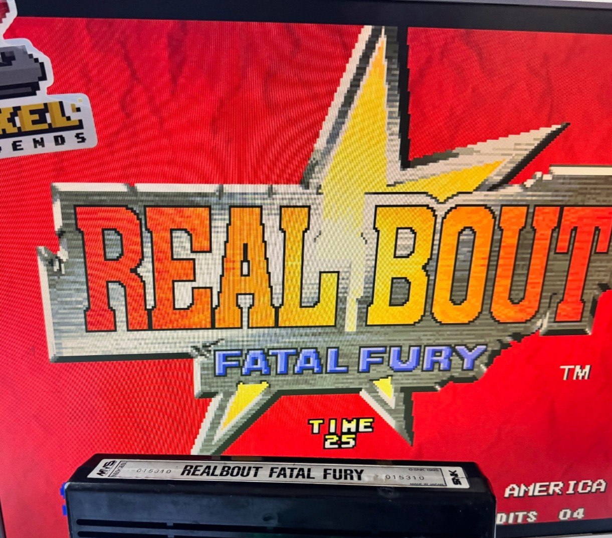 US Seller - Real Bout Fatal Fury MVS • Neo Geo • SNK - Tested & Working