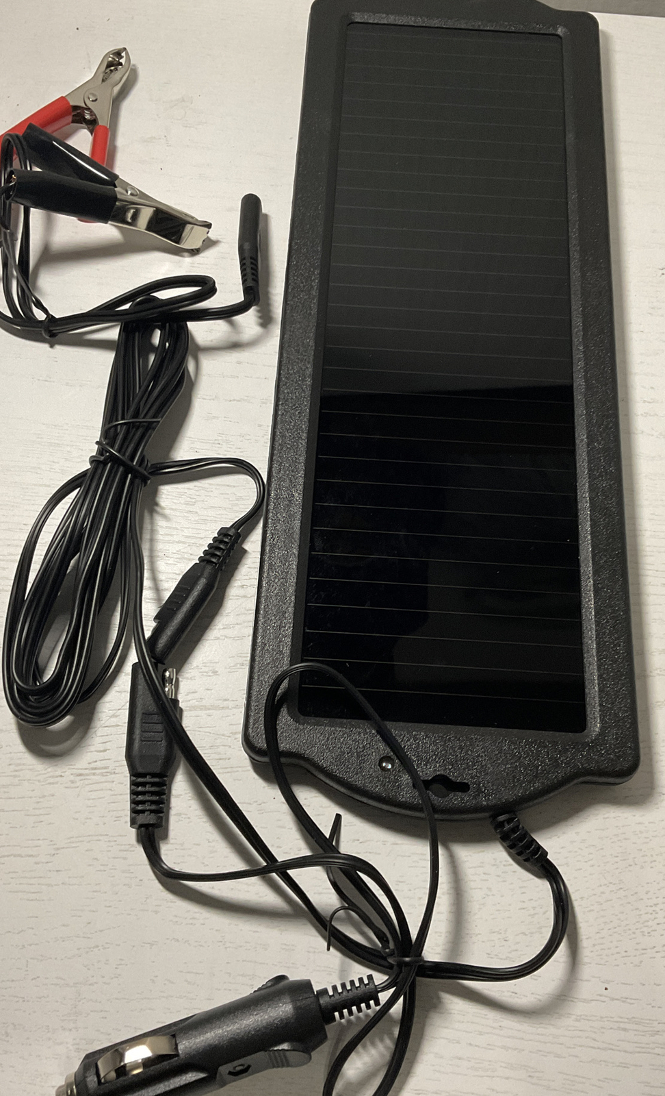 ⚡️Ozark Trail 12-Volt Solar Battery Maintainer Trickle Charger 👉As Shown👈