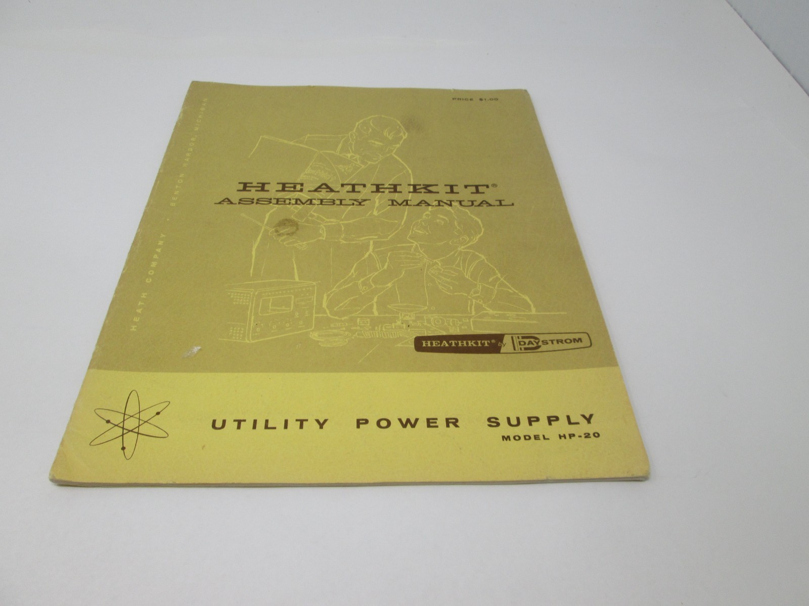Heathkit Assembly Manual HP-20 Utility Power Supply