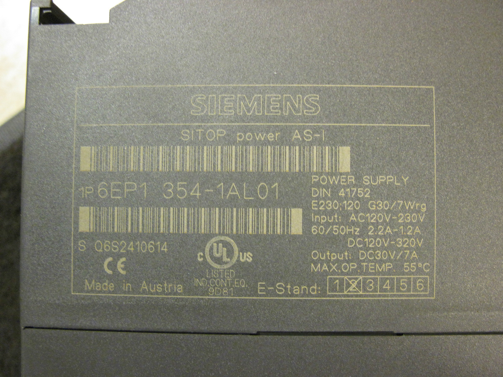 Siemens SITOP AS-I Power Supply