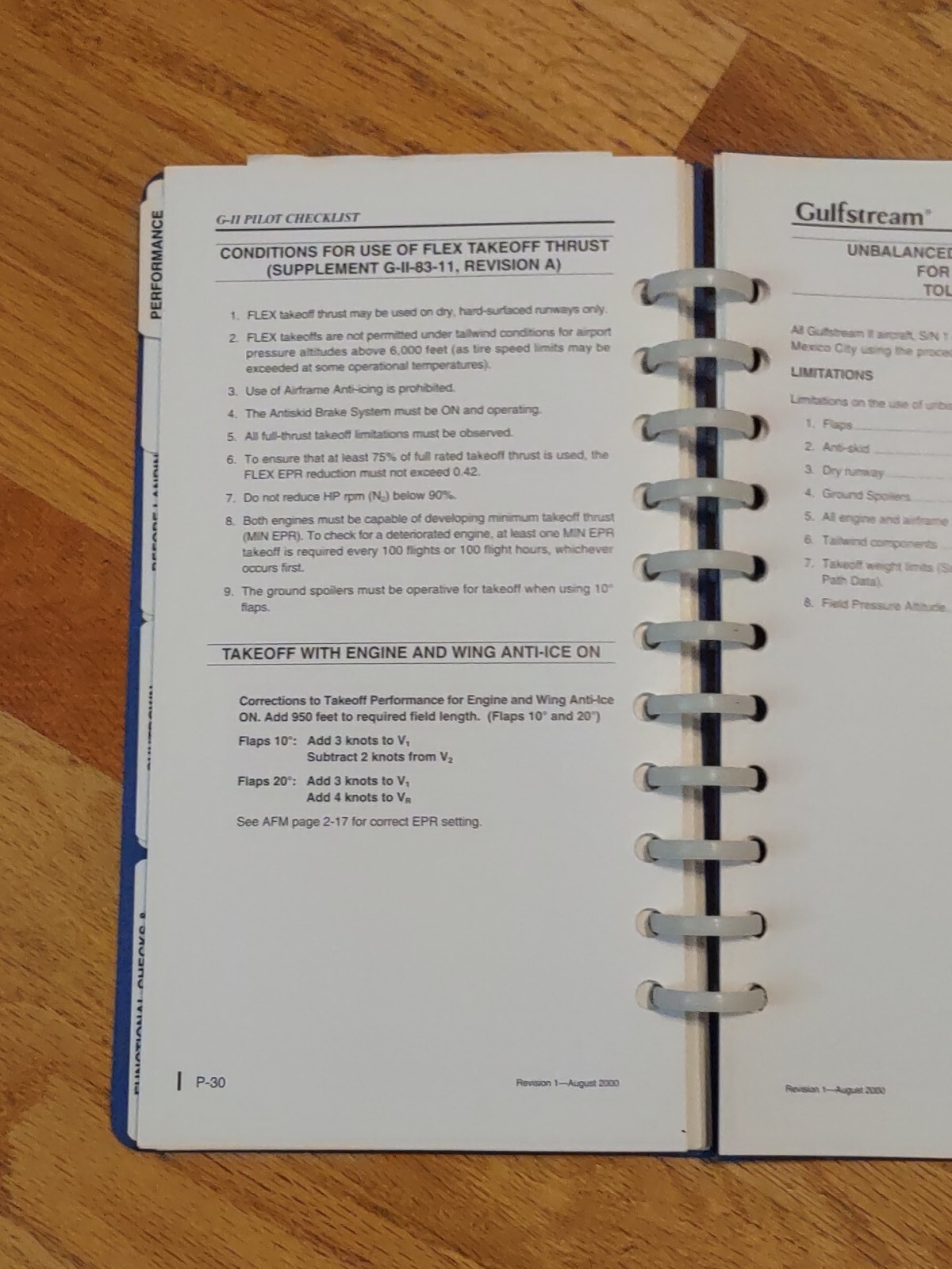 Gulfstream - Honeywell G2 Pilot Procedures Checklist FLIGHT SAFETY