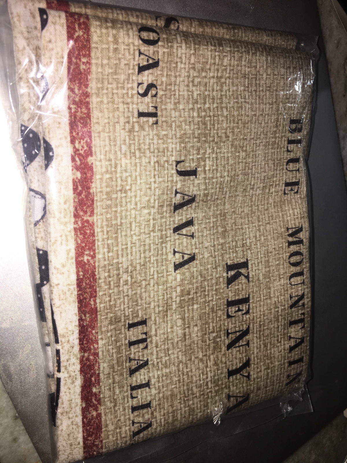 blue mountain kenya java road italian Arab  table cloth