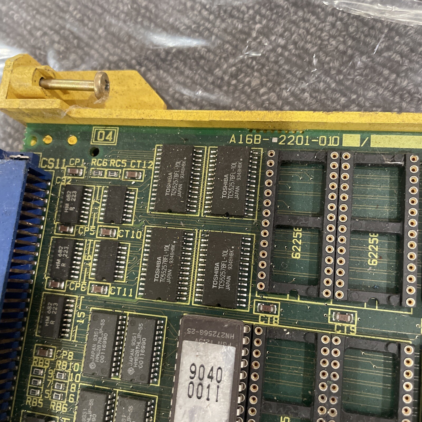 Fanuc A16B-2201-0101 /04A Memory PCB Used