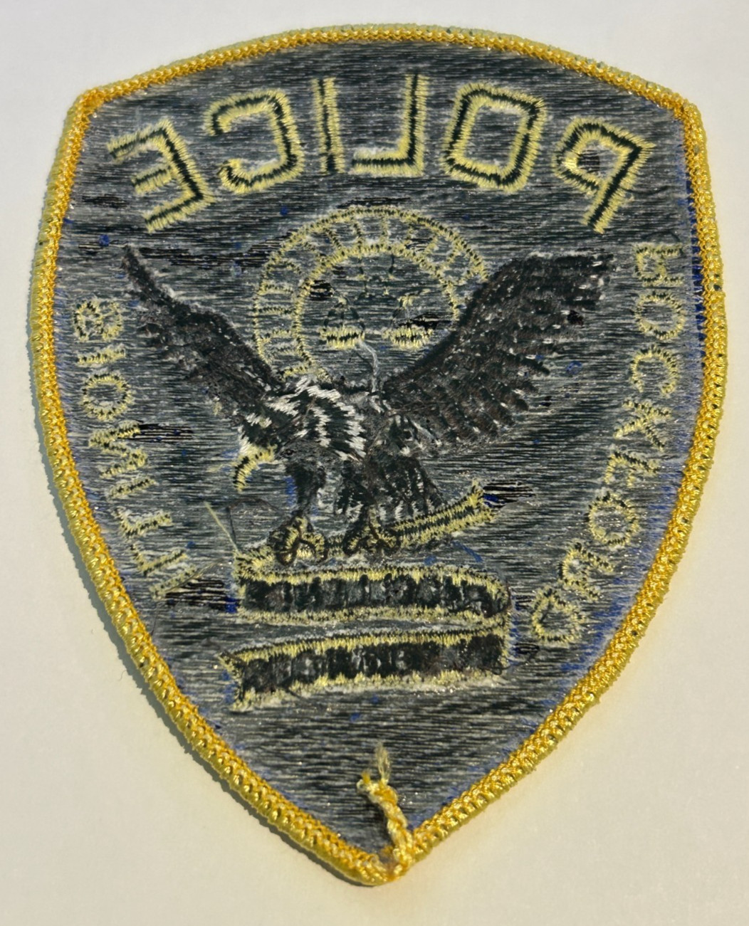 Rockford Illinois Police Patch Unused