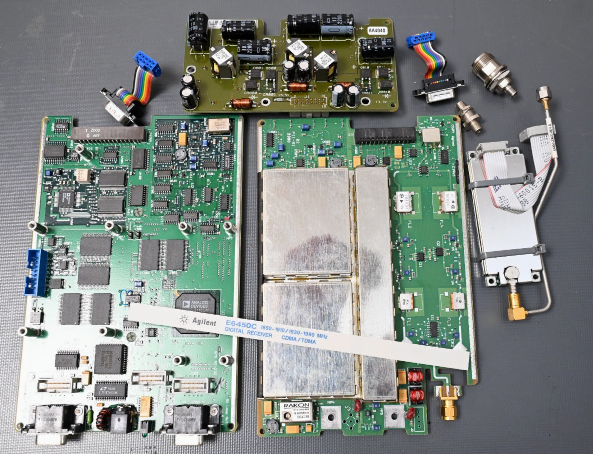 HP Agilent E6450C CDMA/TDMA Digital Receiver Internal PCBs Parts GPS Module