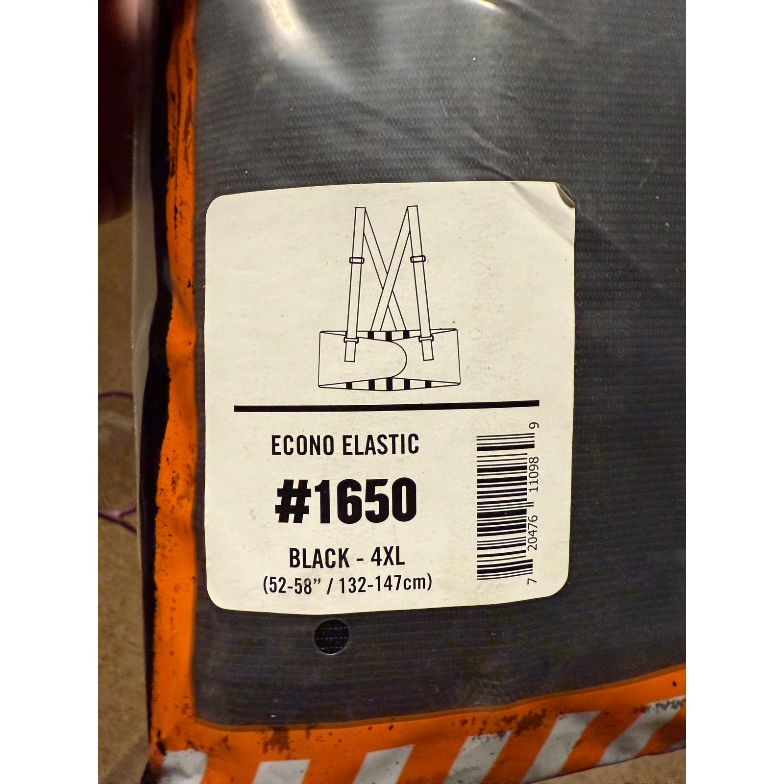 2 PACK ERGODYNE PROFLEX 4XL High-Performance Spandex Back Support Braces