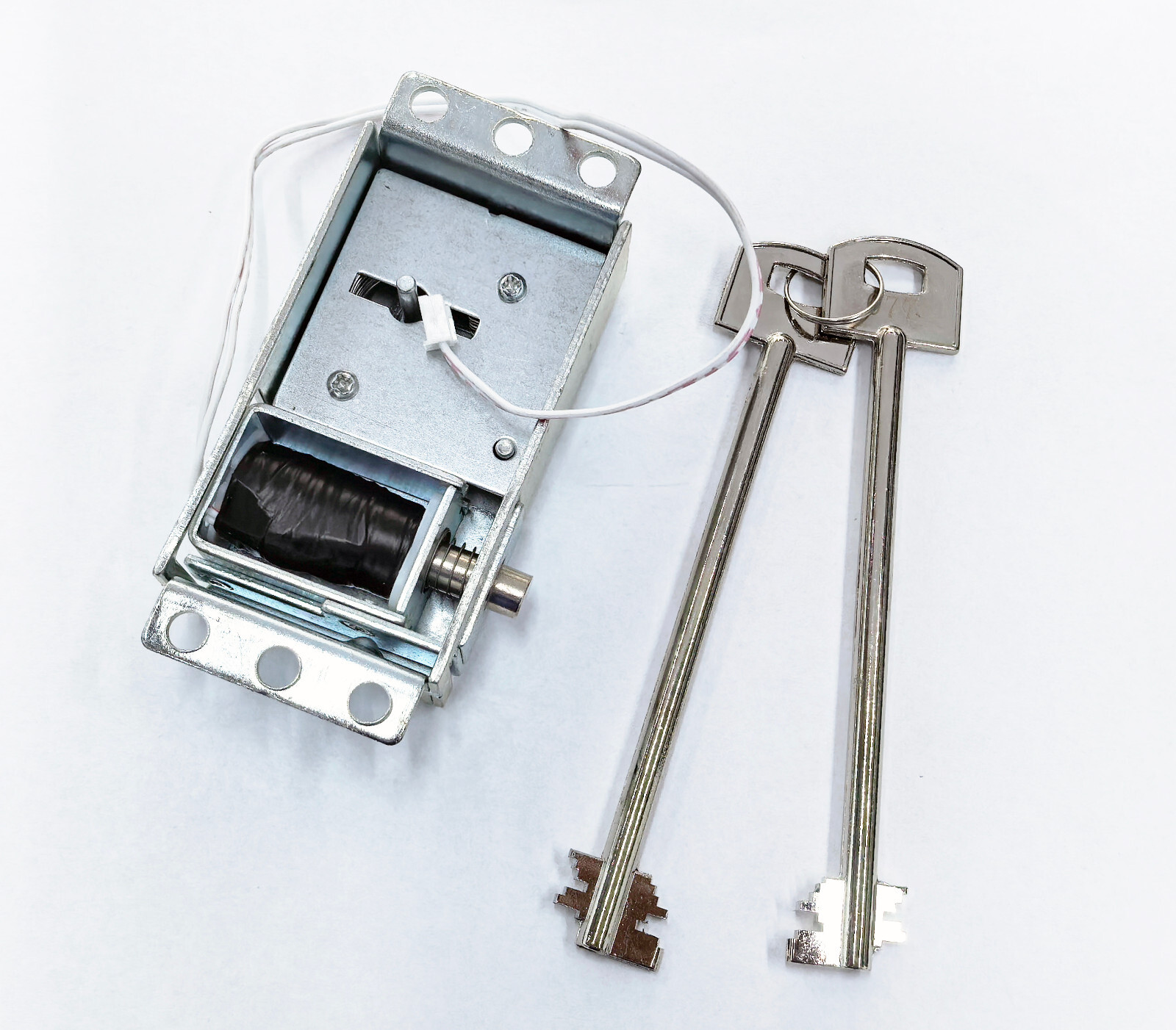 Gun Safe Lock Replacement & 2 Master Keys Chrome Digital Keypad Safe Lock
