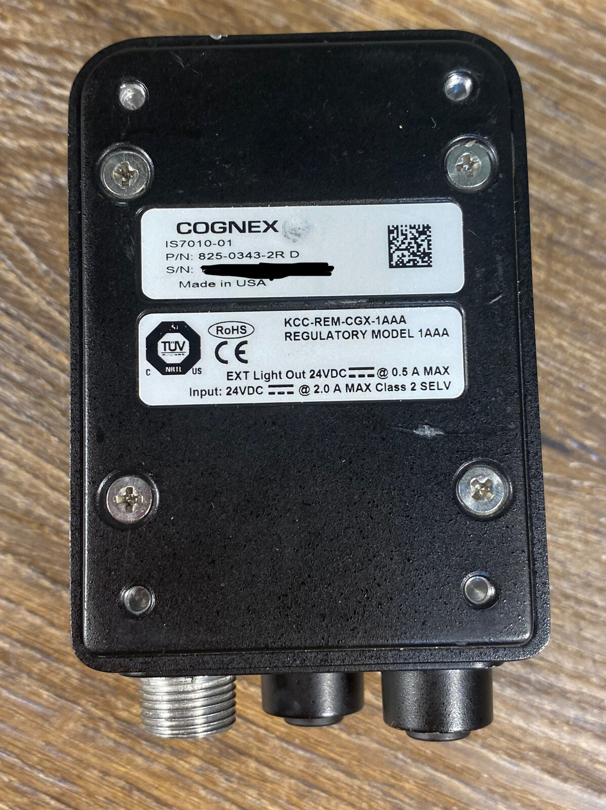 Cognex In-Sight IS7101-01 Vision Systems Starter Toolset - EasyBuilder Camera