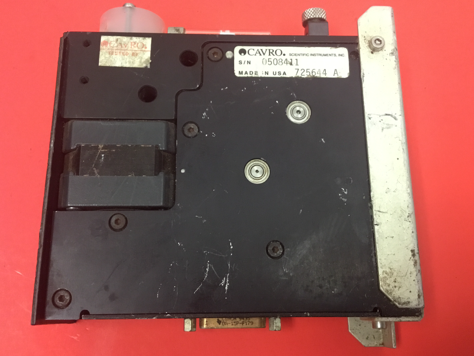 Cavro Scientific Instruments - P/N: 725436 - Rev. D - Cavro Pump Controller
