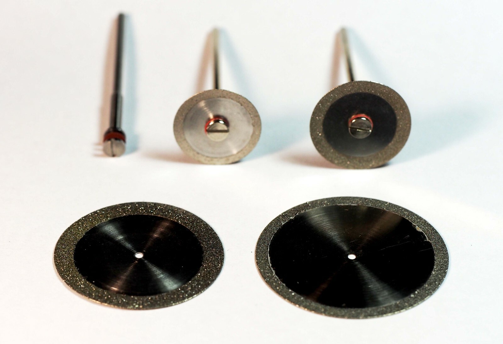 Diamond Disc/Saw Mandrel Mounted 19-40mm Cut Stone, Bone, Shell and Gemstone