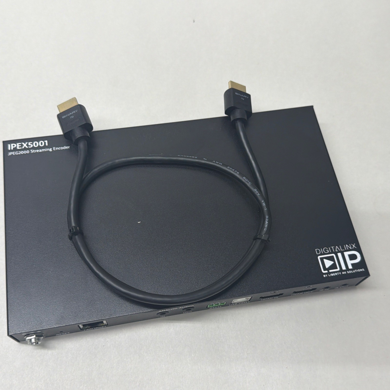 Liberty AV IPEX5001 HDMI Over IP Encoder Scalable 4K Video Wall Capable IPLINX