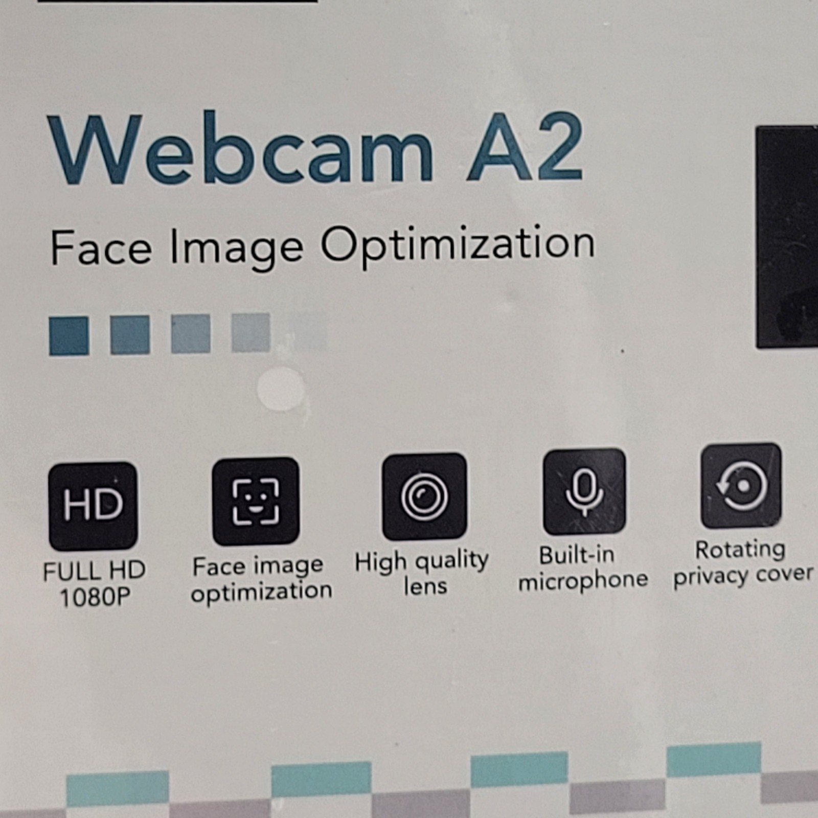 IFROO Webcam A2 Face Image Optimization Full HD 1080P Built-in Microphone, NEW
