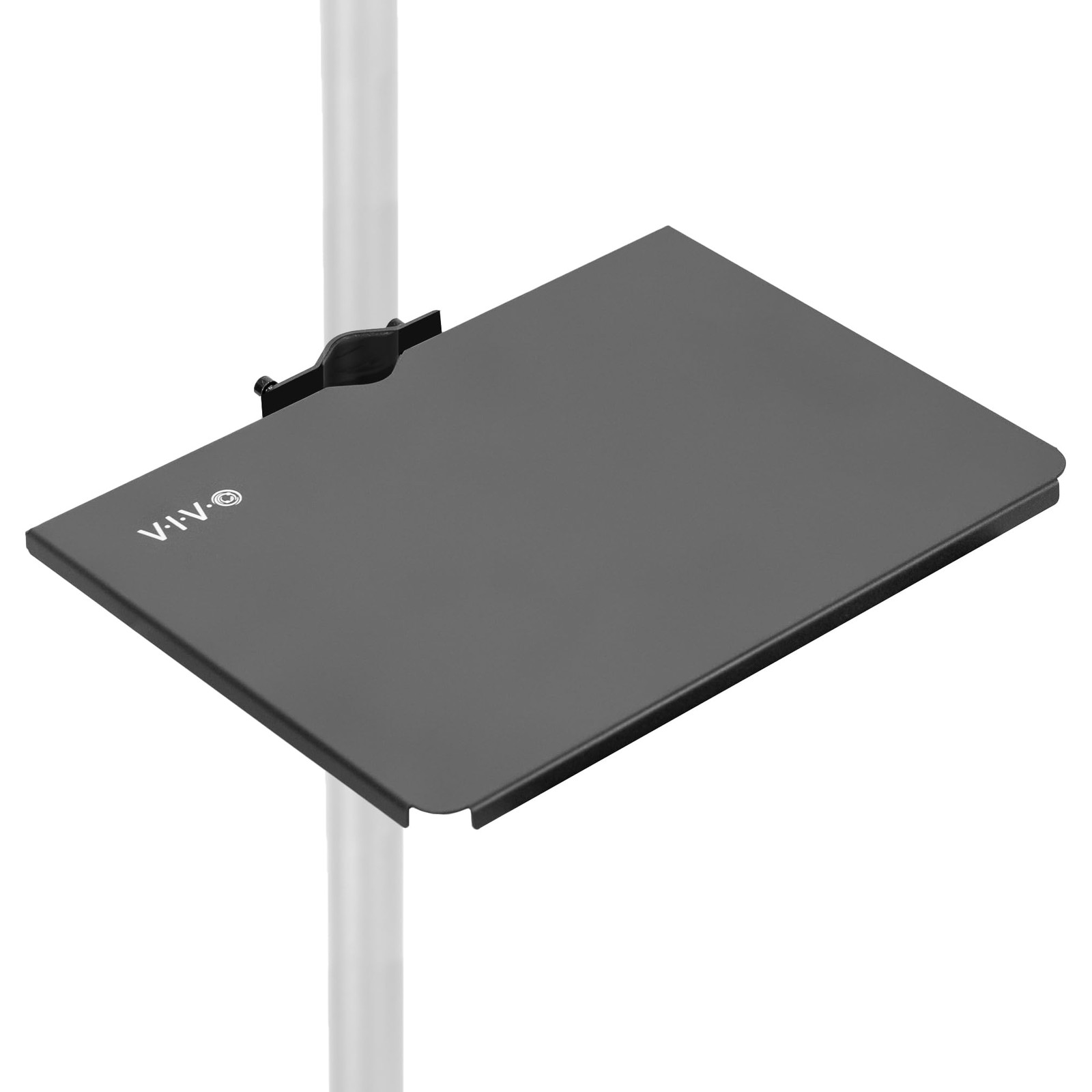 VIVO Universal Steel 14 x 10 inch Shelf Pole Mount for TV Cart, Attaches to 0...