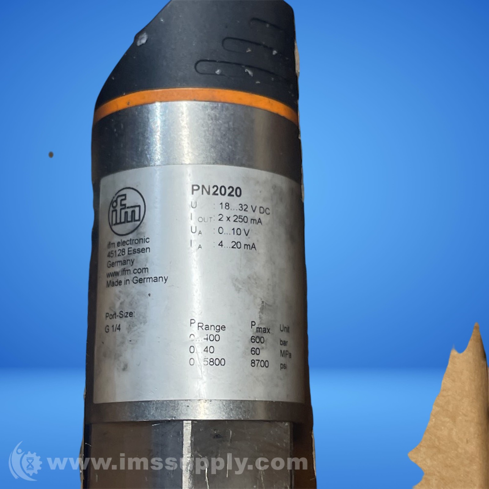 IFM PN2020 Pressure Sensor with Display FNOB