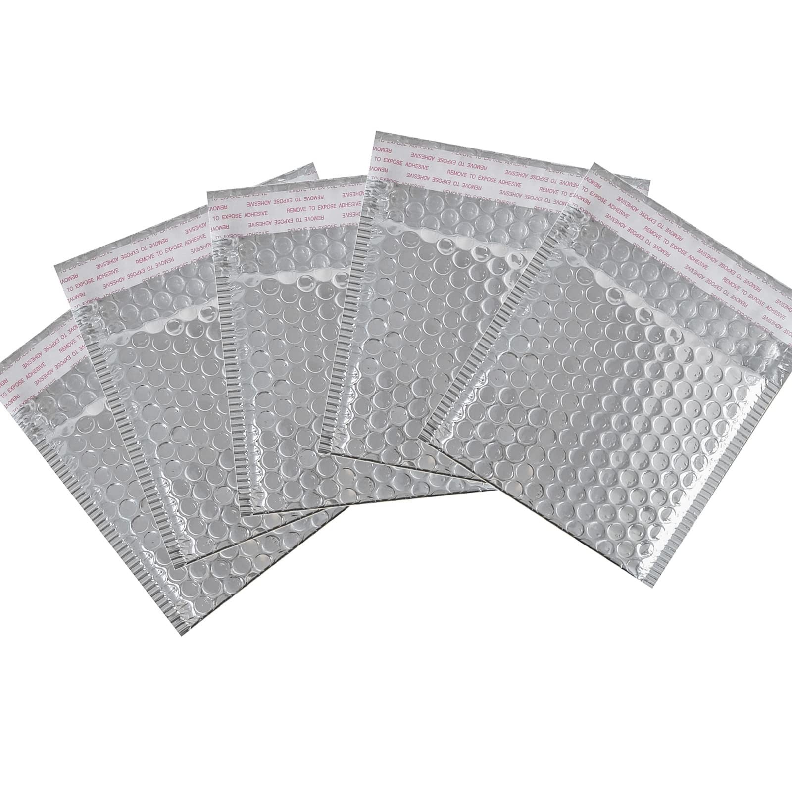 HOSL Bubble Mailer 5.2x5.2"(Inner) Shipping Envelopes 20 Pack Padded Envelope...