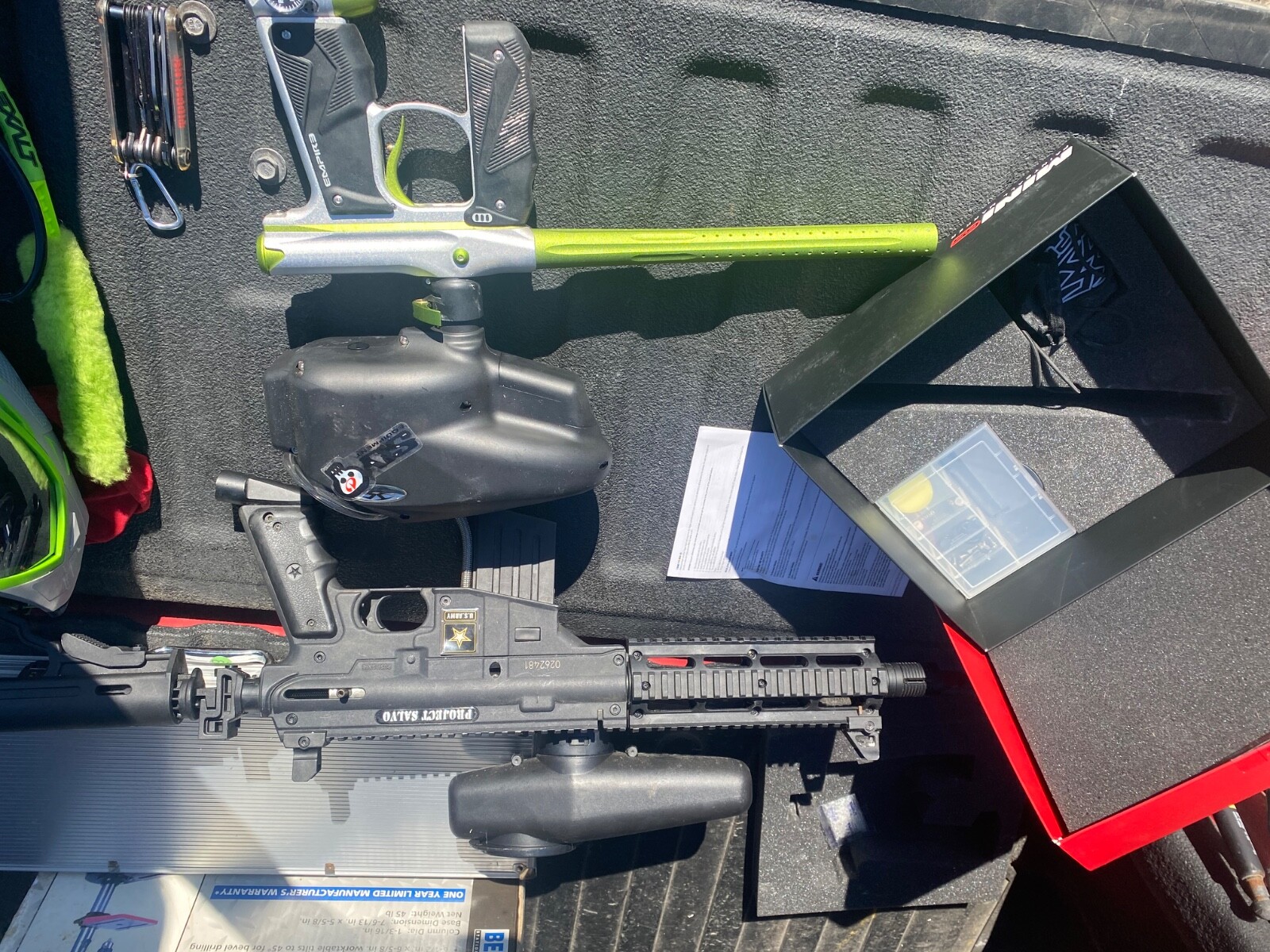 Empire and us army paintball bundle