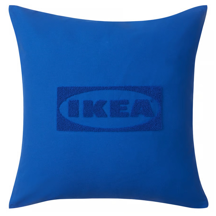 IKEA AURTIENDE Cushion Pillow  Cover, blue, 50x50 cm, 20x20" Limited Collection