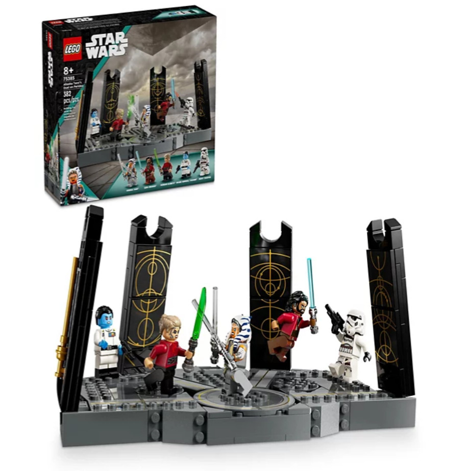 LEGO Star Wars Ahsoka Tano's Duel on Peridea Collectible Building Toy Set 75385,