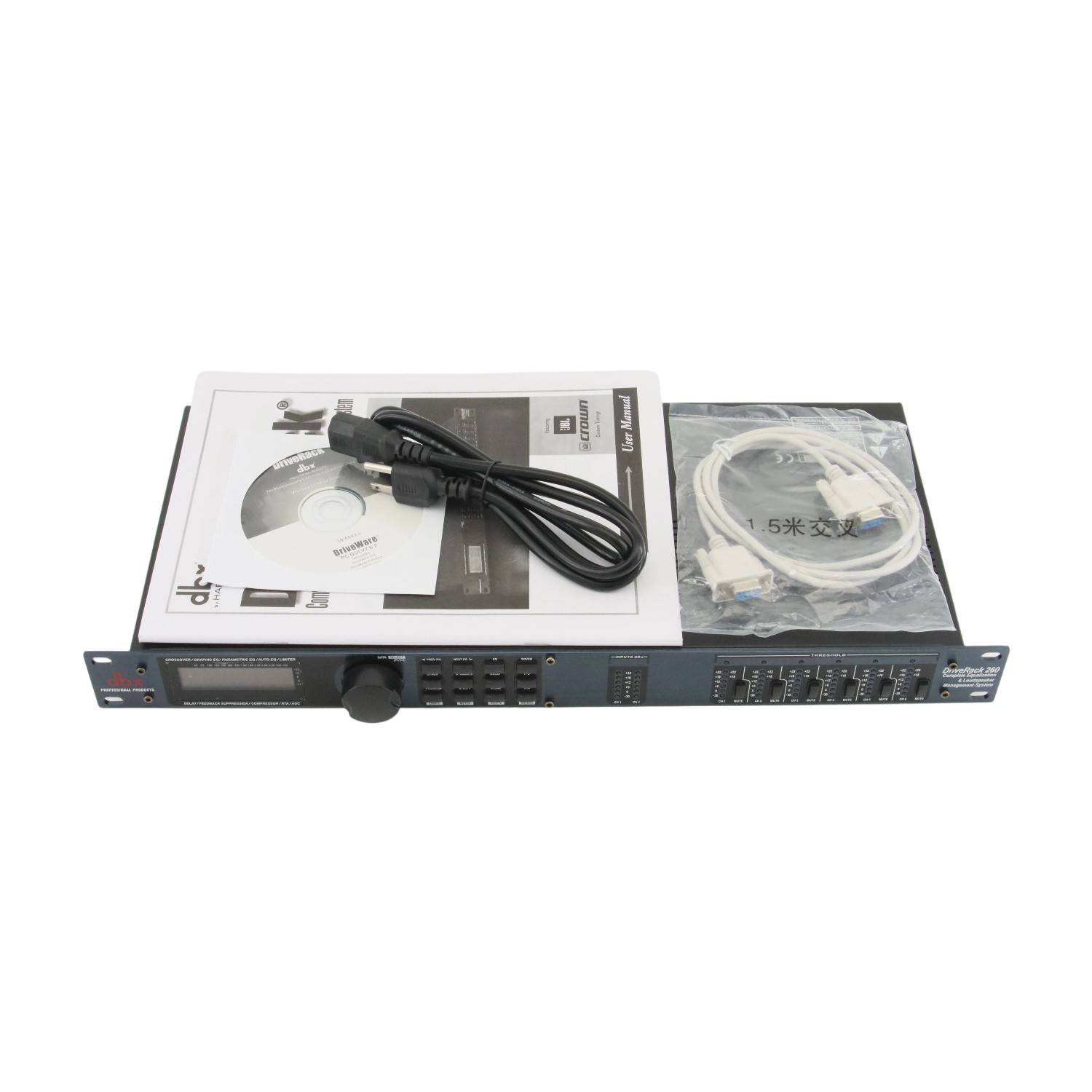 NEW DBX DriveRack 260 Loudspeaker Management System 2 In - 6 Out 100-120V