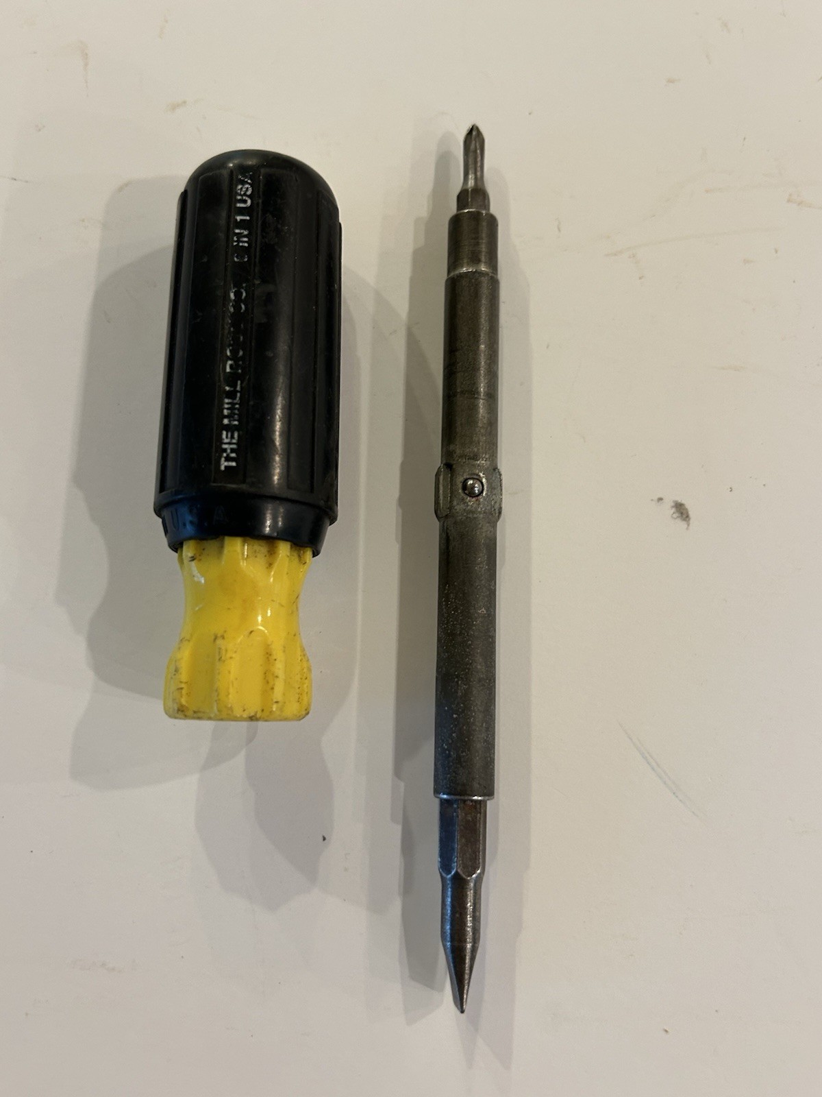 Vintage Mill Rose 4 Reversible Screwdriver Phillips /Flat