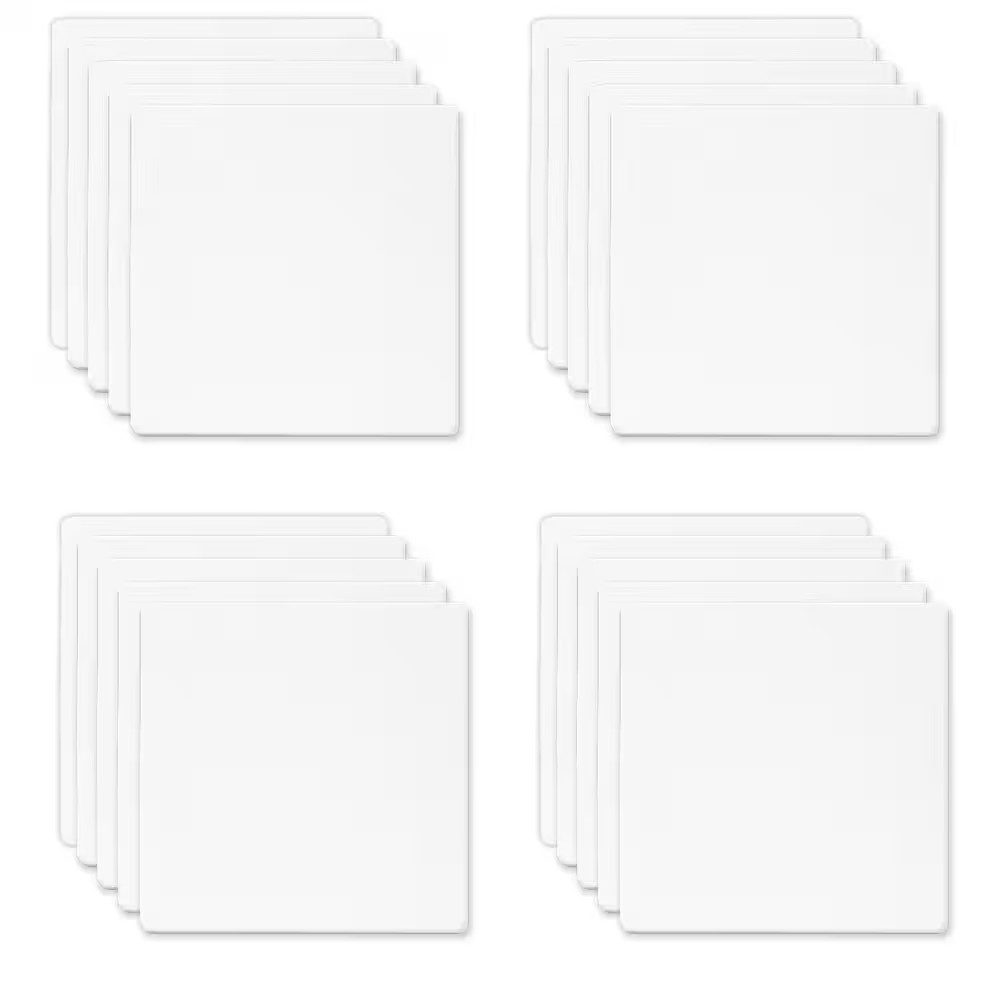12 In. X 12 In. Spring Access Panel Plastic for Drywall and Ceiling (20-Pack)