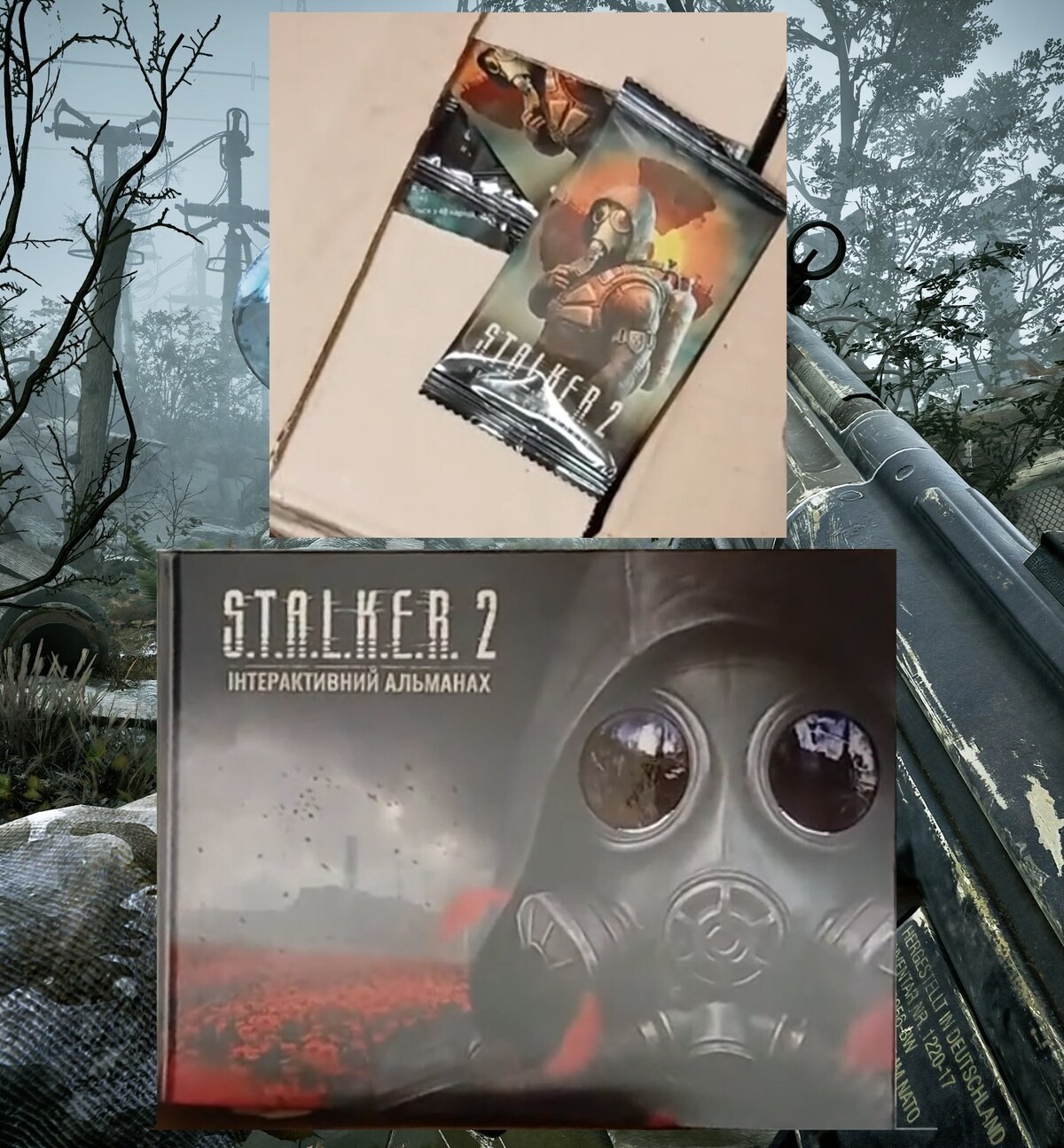 STALKER 2 Artbook + Collectible Cards (5 pcs) GIFT PACK IN STOCK