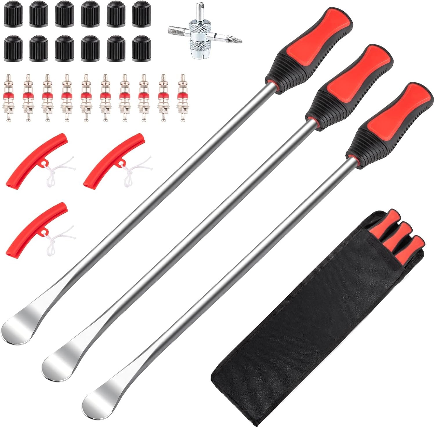 29PCS Tire Spoon Lever Tool Set for Motorcycle Dirt Bike ATV Tire Removal Change