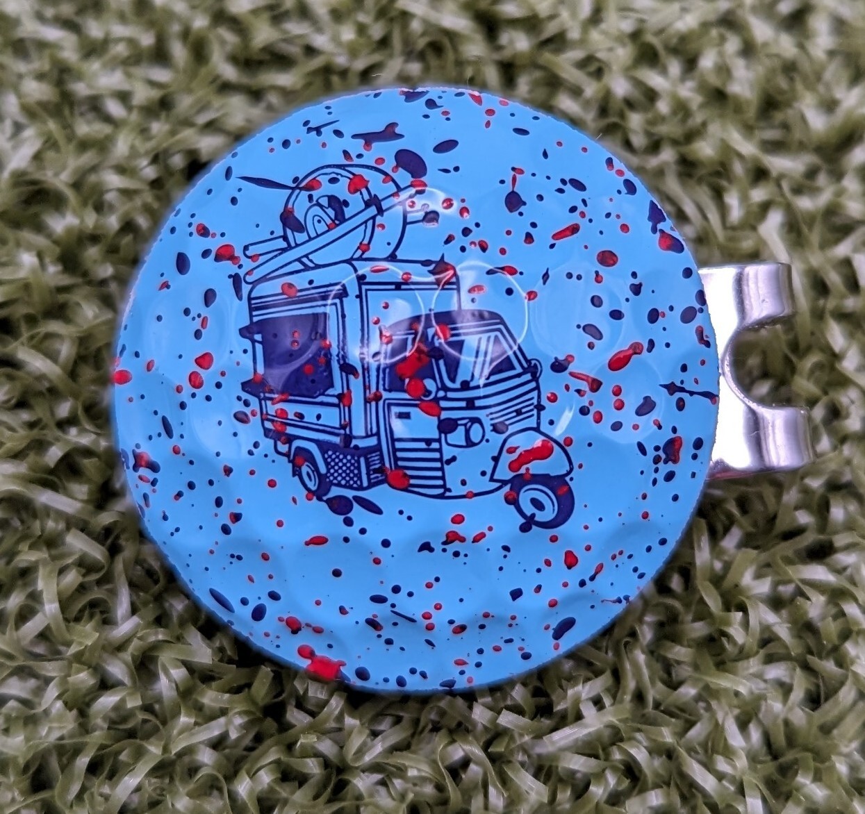 Vice Pro Goofballz Limited Edition Sushi Cart Golf Ball Marker With Magnetic Hat