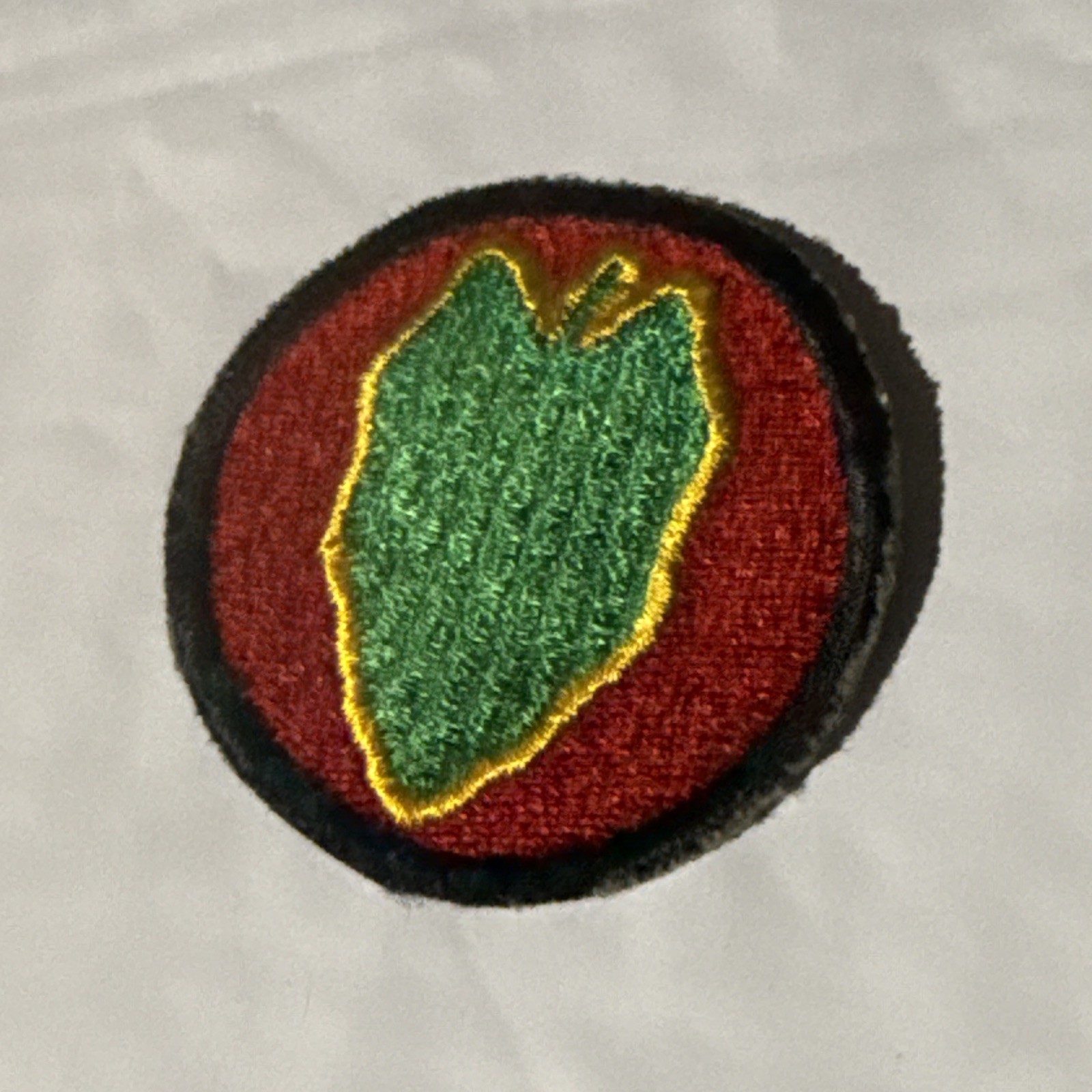 US Army -24th Inf. Div. sew-on Color Patch
