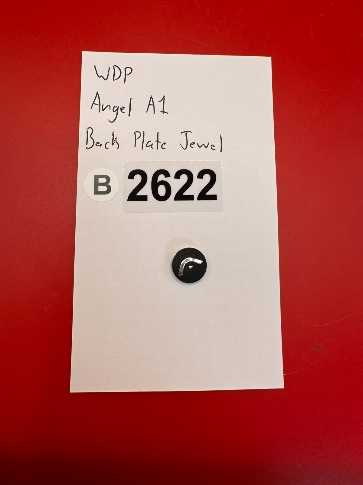 WDP Angel A1 Black Plate Jewel