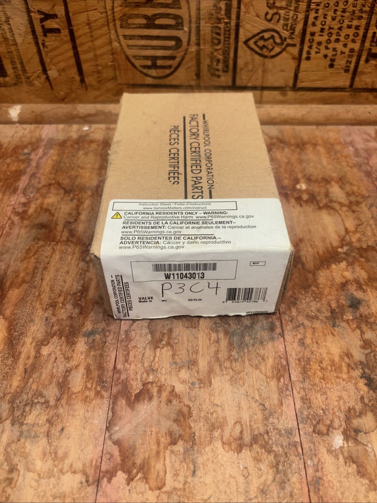 NEW Genuine Whirlpool W11043013 Refrigerator Water Inlet Valve *FREE SHIPPING*