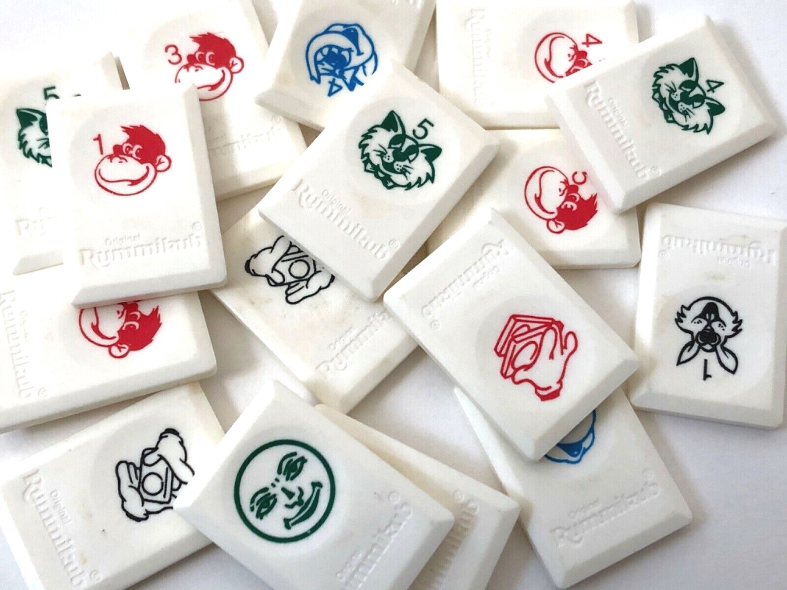 My First Rummikub Kids Game Tiles Racks Tokens - Individual Replacement Pieces
