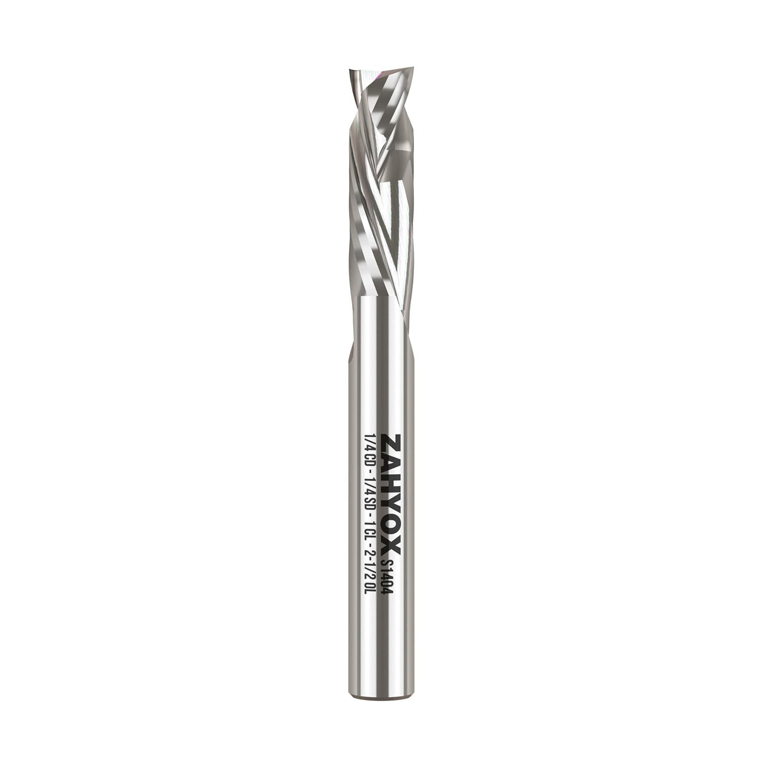 1/4 Inch Shank Up Down Compression Spiral Router Bit Solid Carbide Straight Cnc