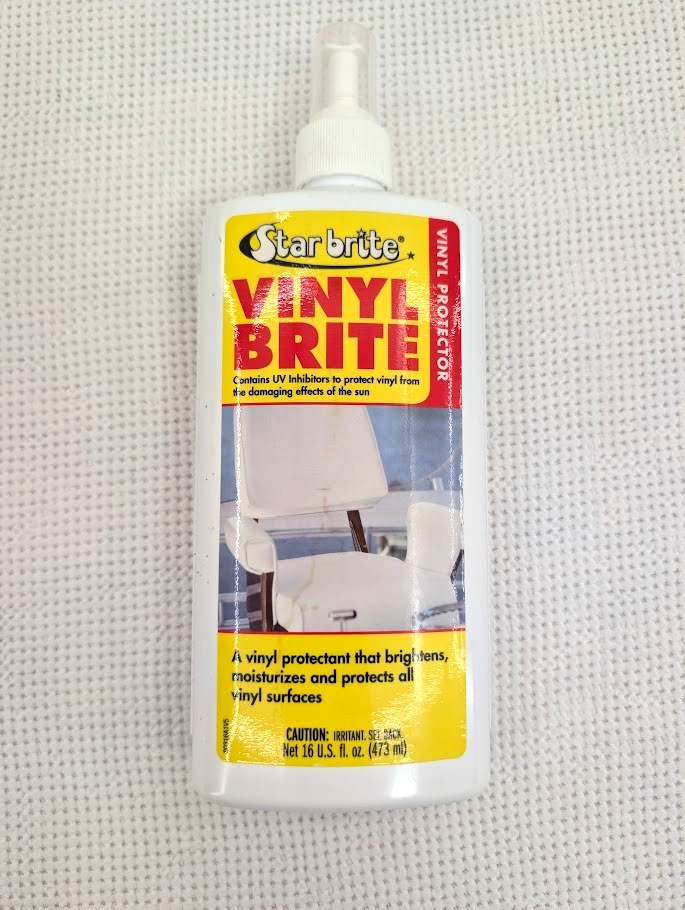 Star Brite Vinyl Protectant UV Inhibitor Spray Brightens Protects New 16 Oz.