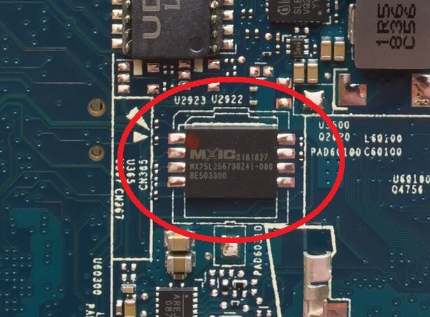 BIOS CHIP: HP HP ZBook 14u 15u G5 No password, Programmed