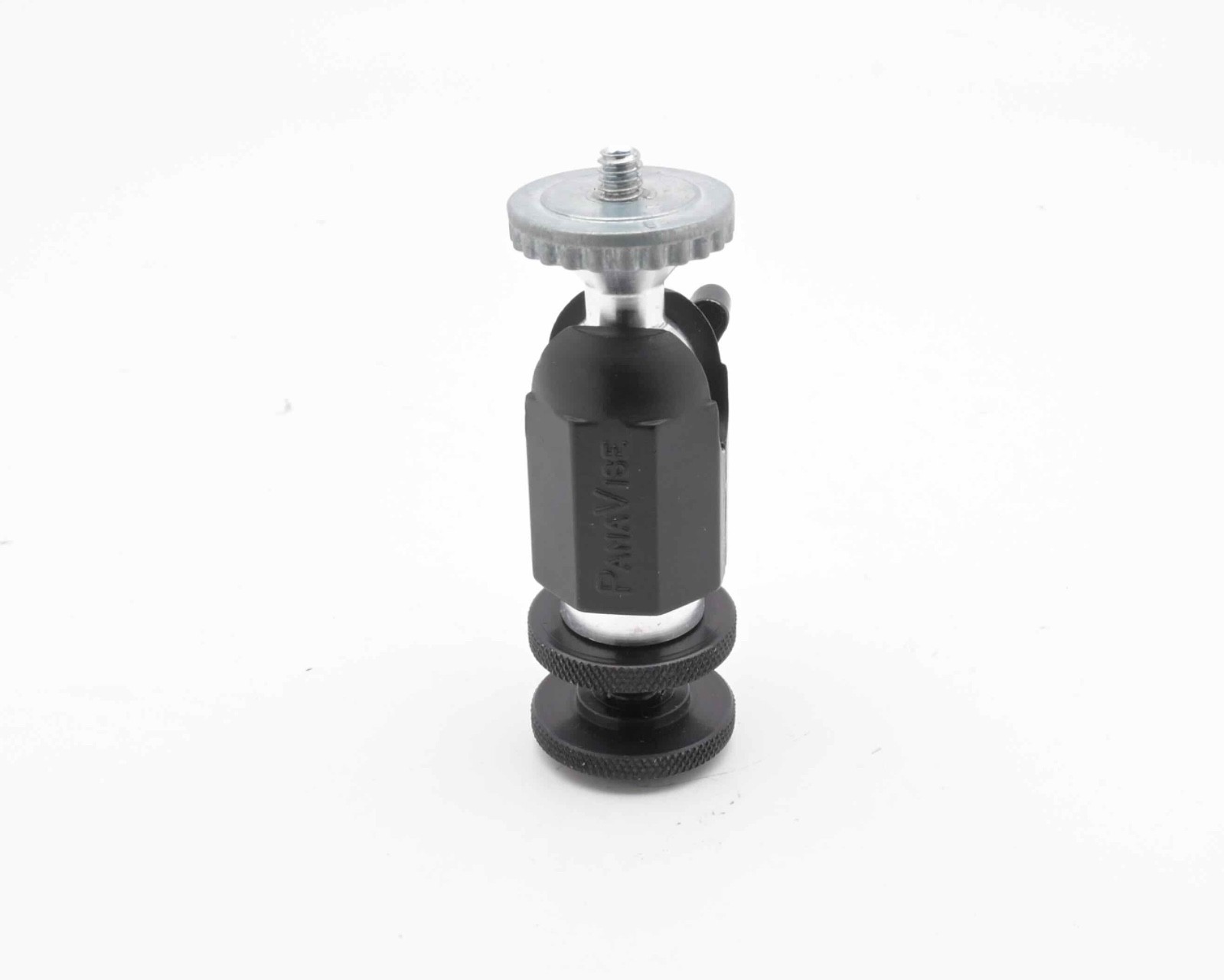 Panavise Small Ball Head with 1/4" Mount & Cold Shoe (#19901)