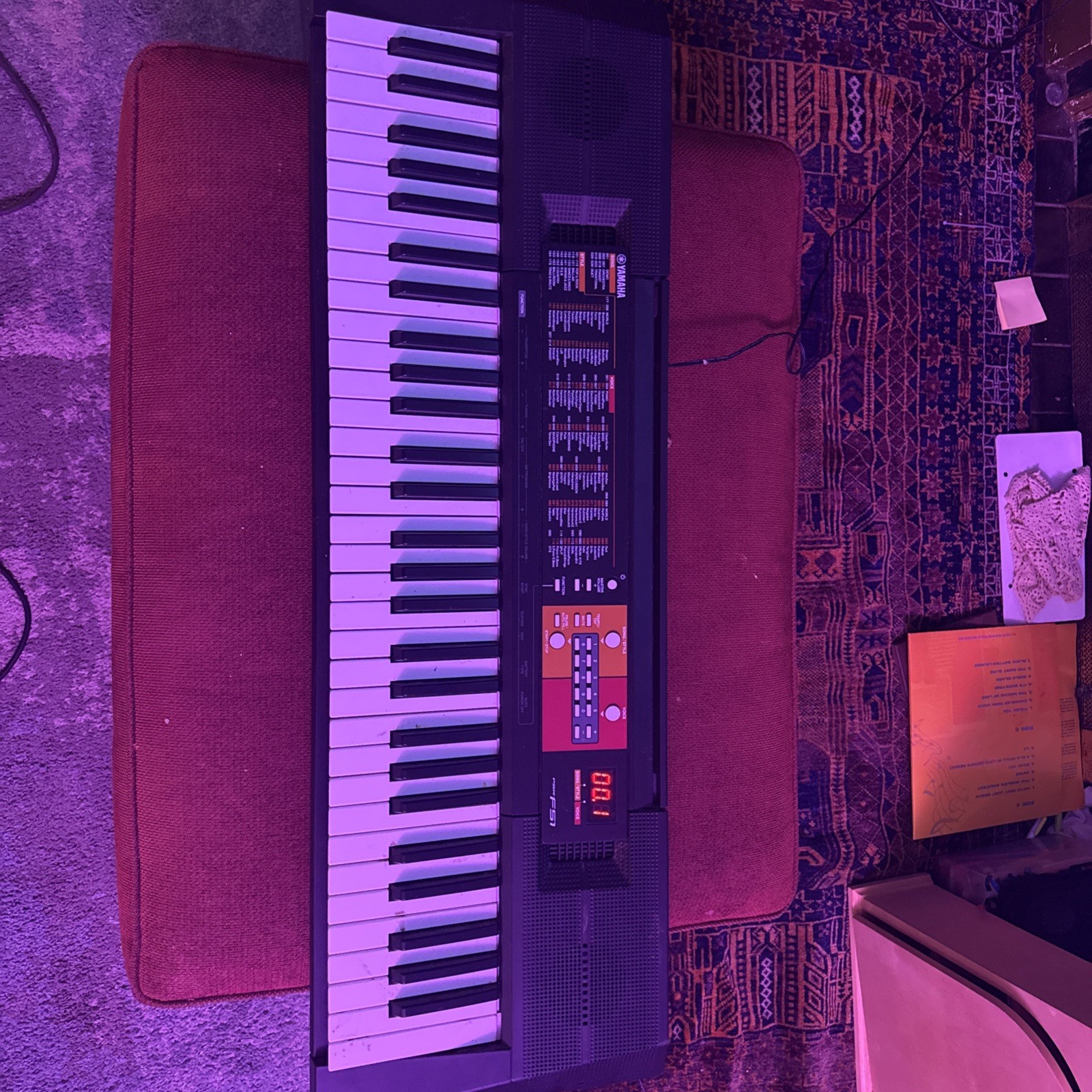 Yamaha PSR- F51 61-Key Portable Digital Keyboard