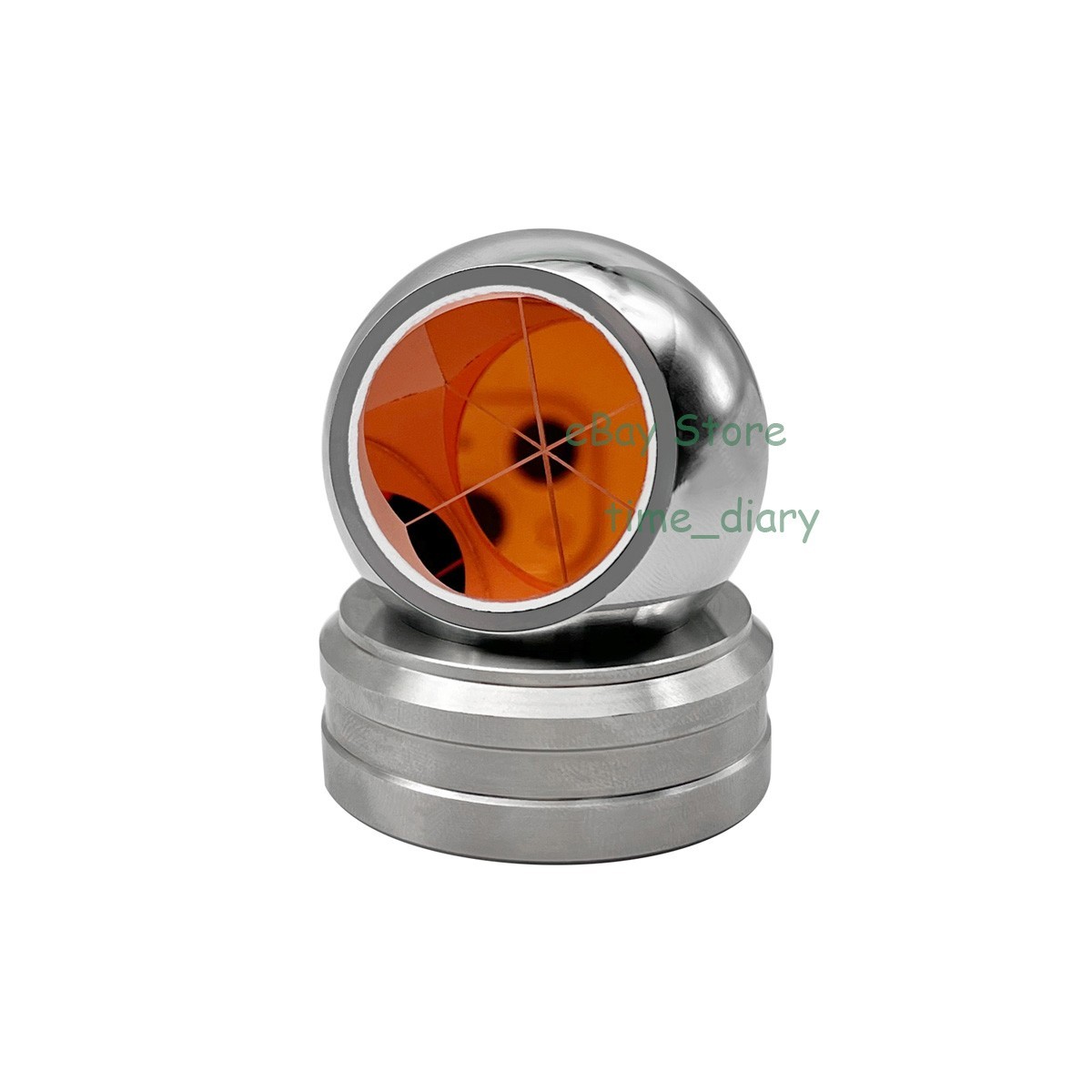 38.1mm Sphere Monitoring Prism & Magnetic Magnet Base For Railway Total Station