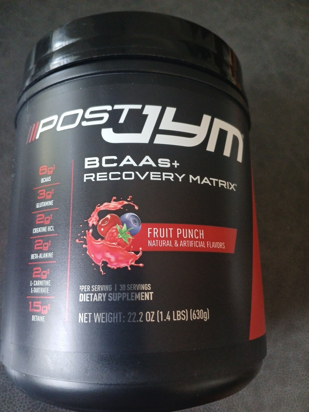 Post JYM Active Matrix Post-Workout BCAA Glutamine Creatine Beta-Alanine - Fruit
