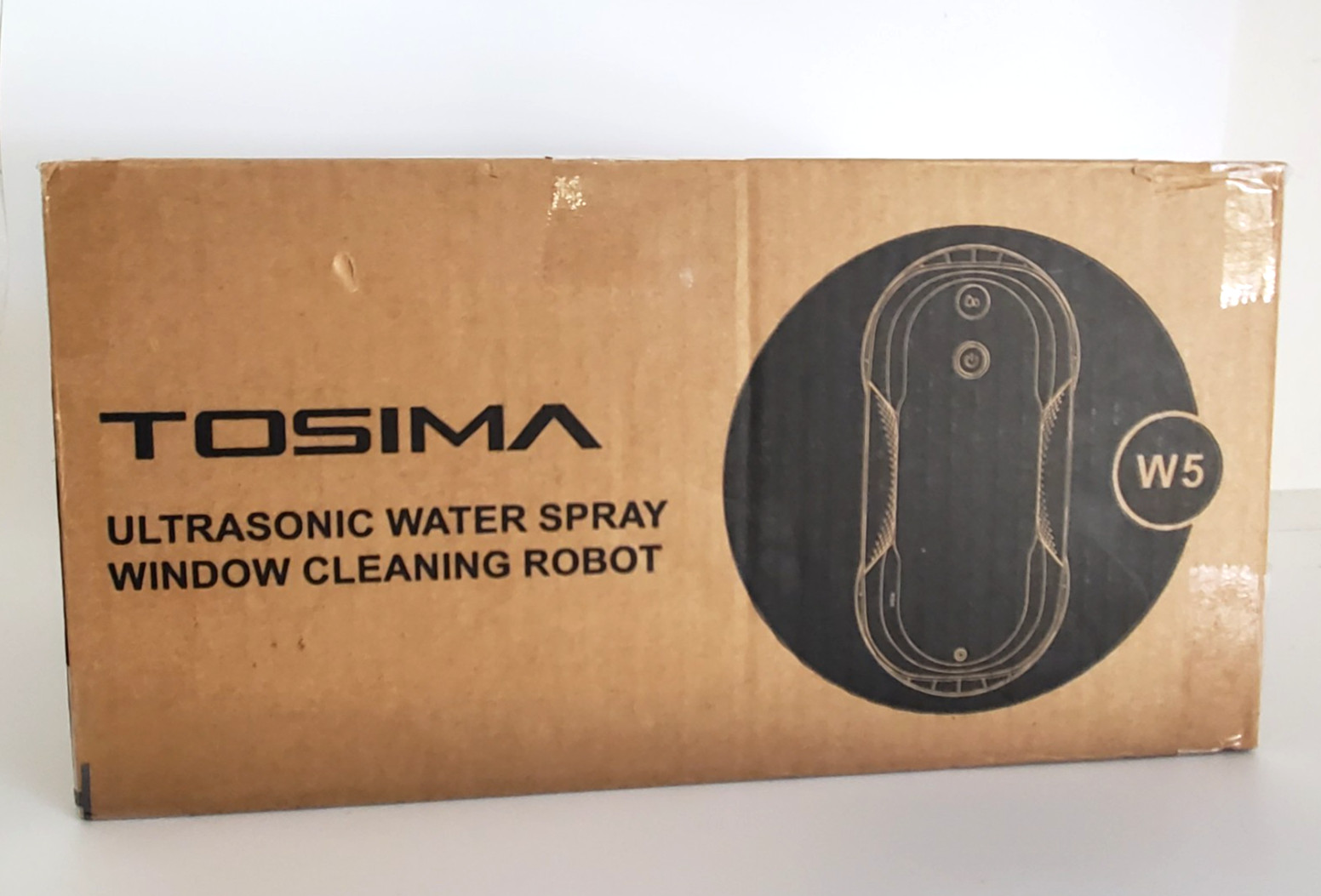 TOSIMA W5 WINDOW CLEANING ROBOT DIAL DIRECTION AUTO SPRAY SMART WINDOW CLEANER