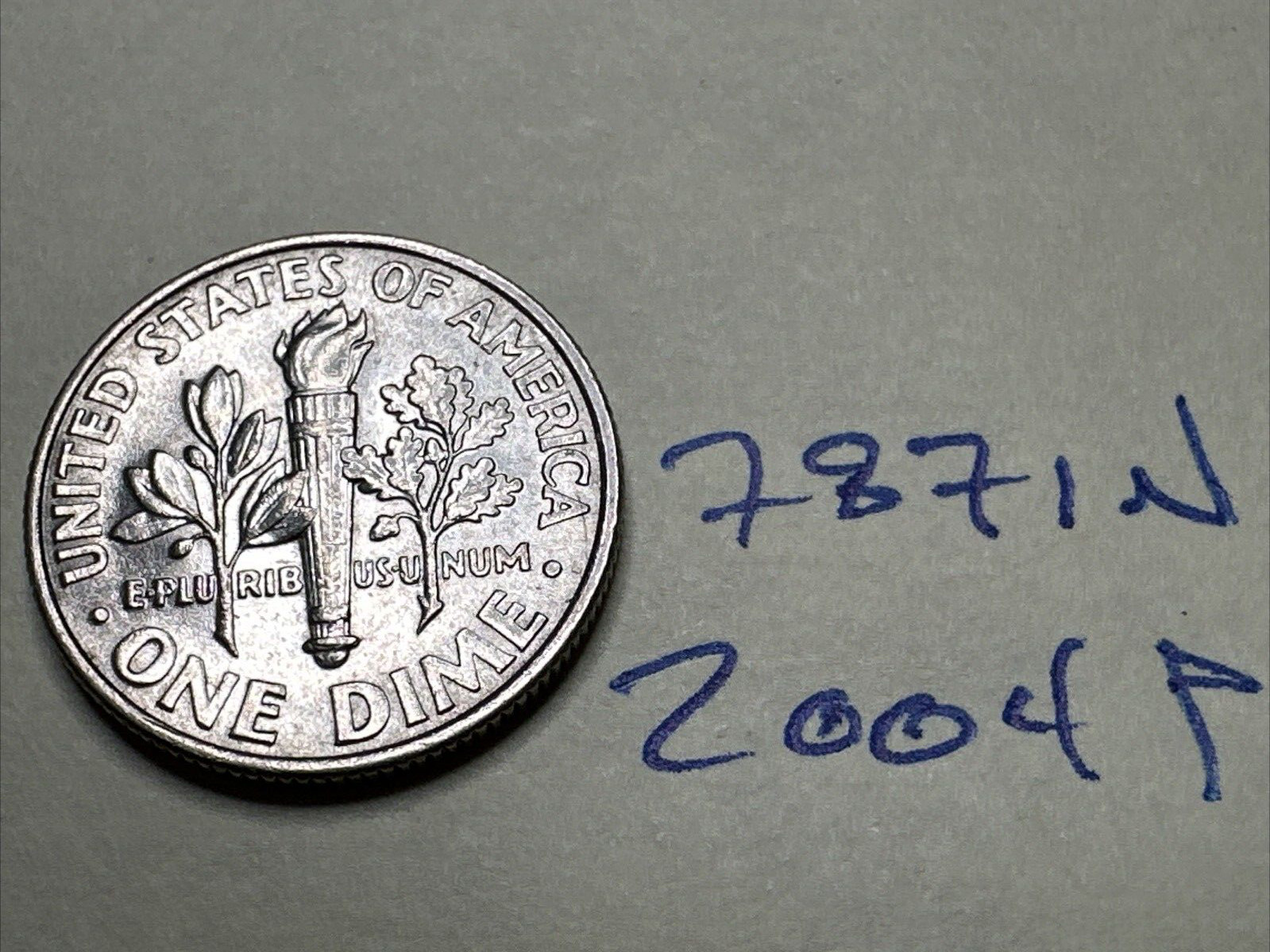 2004 Roosevelt Dime P 10C Almost Uncirculated 7871N